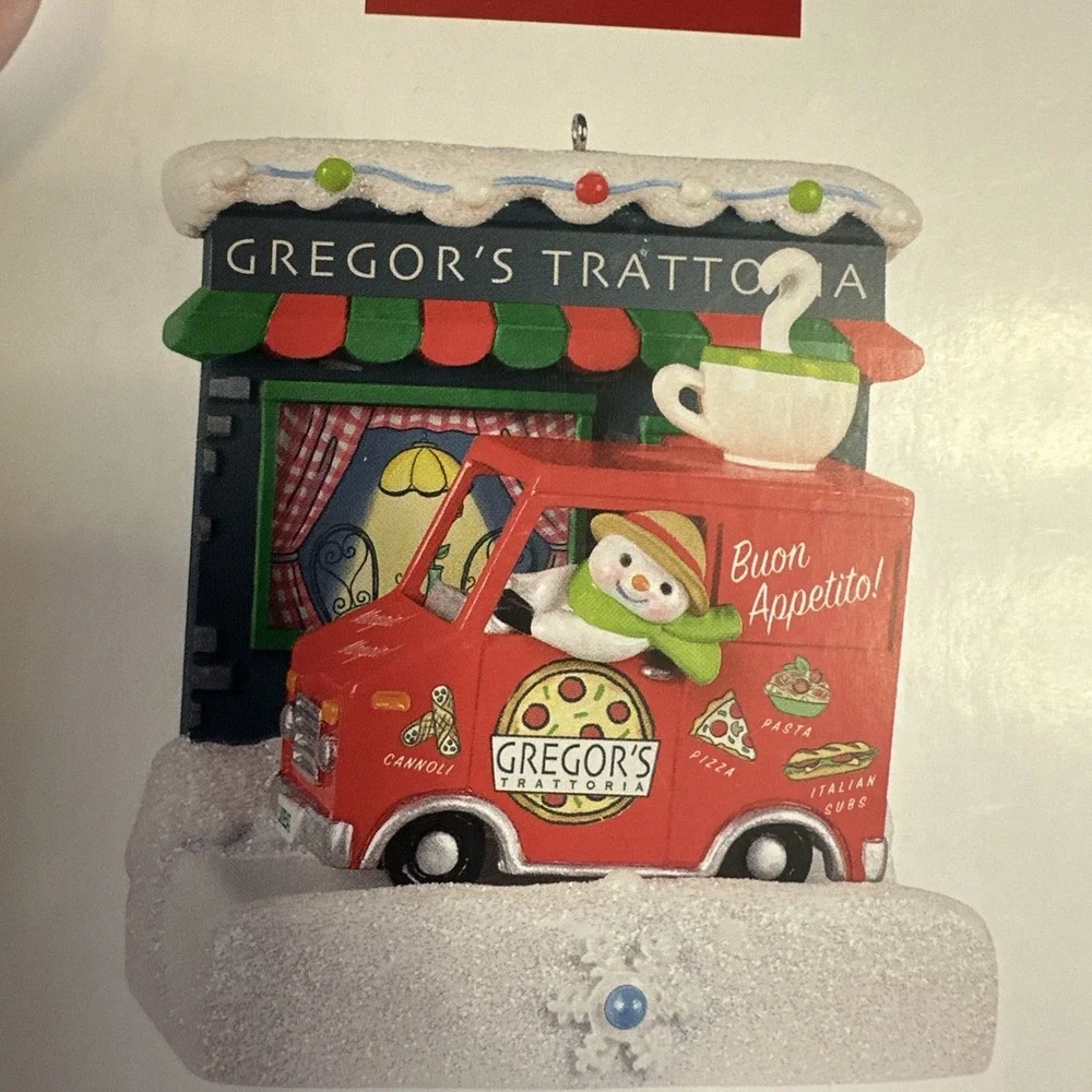 2023 Hallmark GREGOR'S TRATTORIA Holiday Parade Keepsake Christmas Ornament